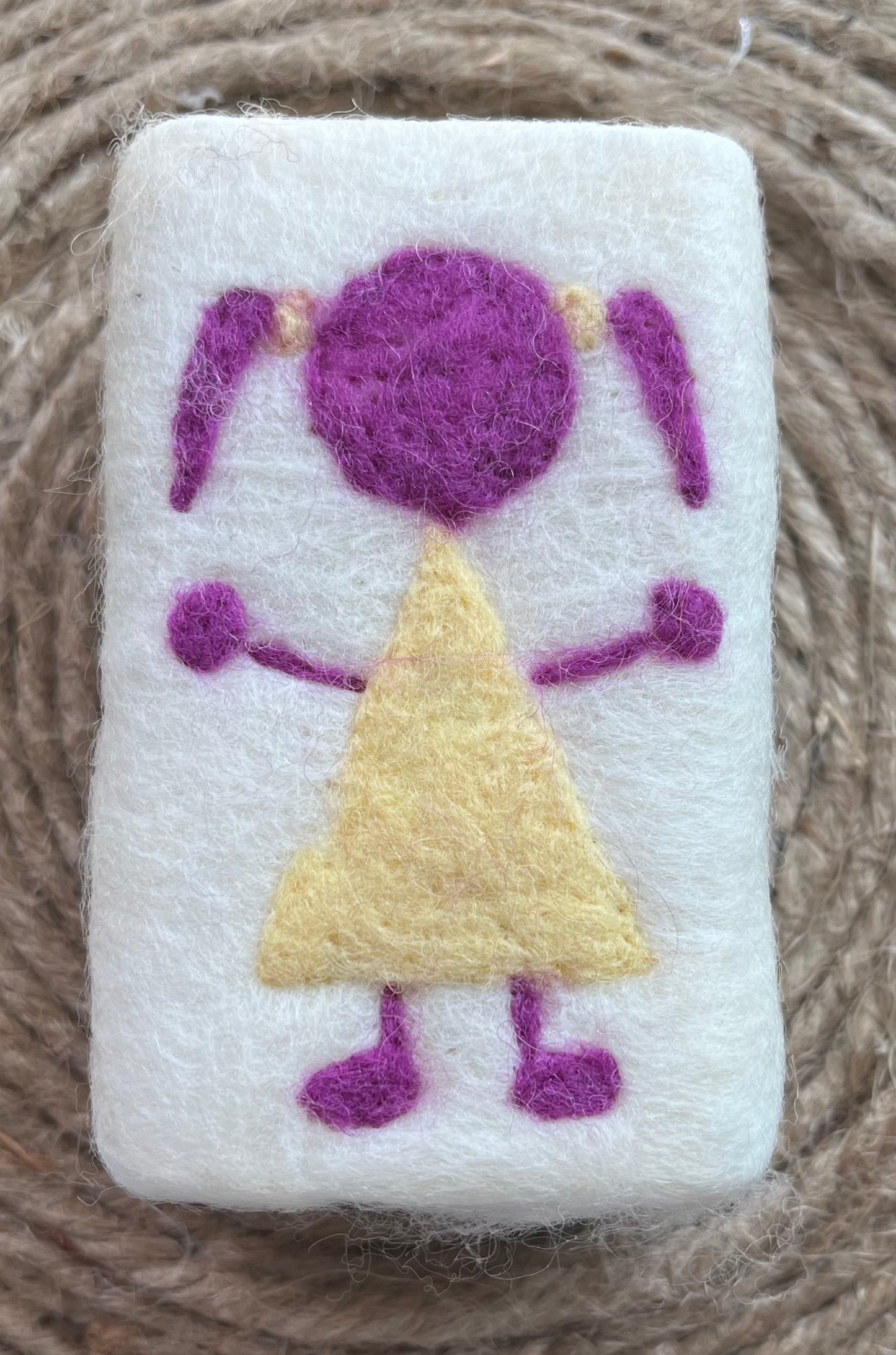 Lily a Front and Back Soap