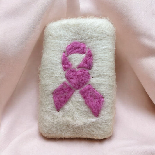 Breast Cancer Heart Ribbon